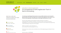 Desktop Screenshot of doris-brecht.de